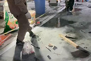 信阳地下车库堵漏施工视频
